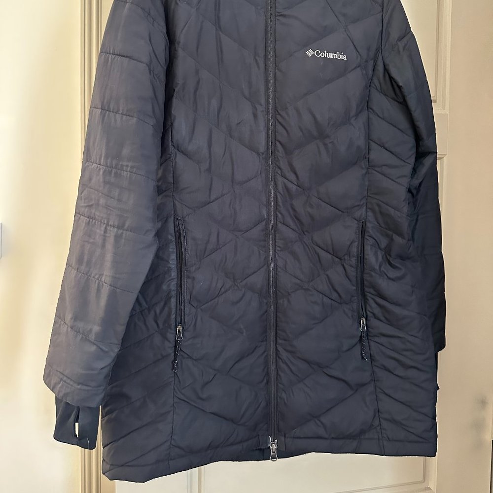 Women's Columbia Long Hooded Jacket